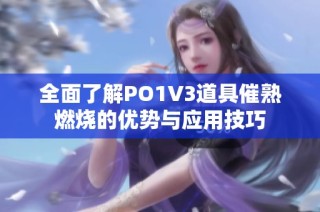 全面了解PO1V3道具催熟燃烧的优势与应用技巧