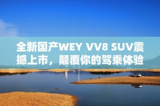 全新国产WEY VV8 SUV震撼上市，颠覆你的驾乘体验