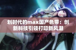 划时代的max国产色带：创新科技引领打印新风潮