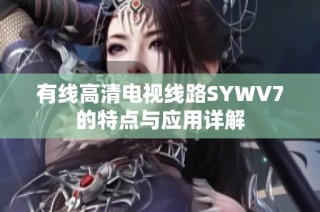 有线高清电视线路SYWV7的特点与应用详解