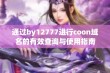 通过by12777进行coon域名的有效查询与使用指南