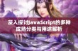 深入探讨JavaScript的多种成熟分类与用途解析