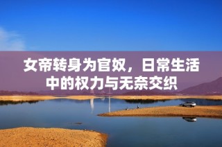 女帝转身为官奴，日常生活中的权力与无奈交织