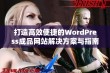 打造高效便捷的WordPress成品网站解决方案与指南