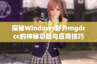 探秘Windows野外mgdrcc的神秘功能与应用技巧