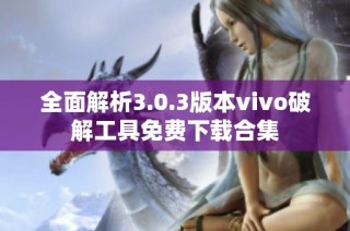 全面解析3.0.3版本vivo破解工具免费下载合集