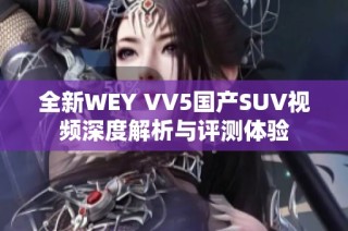 全新WEY VV5国产SUV视频深度解析与评测体验