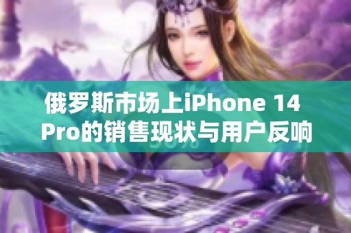 俄罗斯市场上iPhone 14 Pro的销售现状与用户反响分析