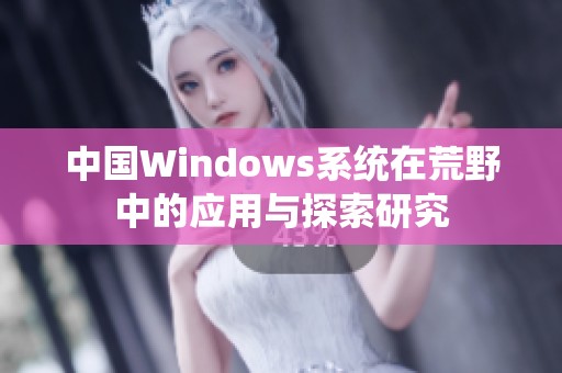 中国Windows系统在荒野中的应用与探索研究