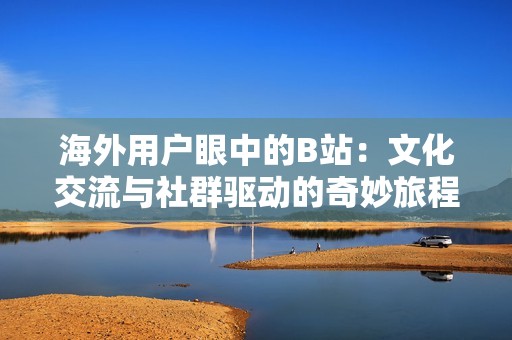 海外用户眼中的B站：文化交流与社群驱动的奇妙旅程