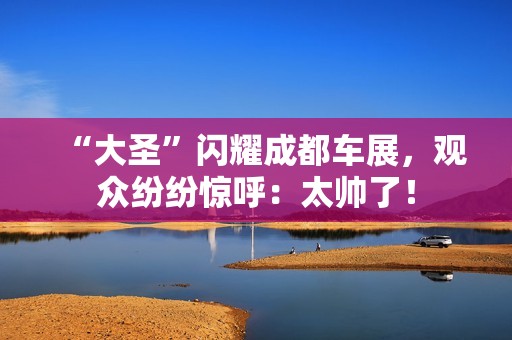 “大圣”闪耀成都车展，观众纷纷惊呼：太帅了！