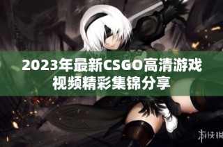 2023年最新CSGO高清游戏视频精彩集锦分享