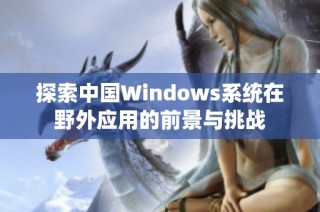 探索中国Windows系统在野外应用的前景与挑战