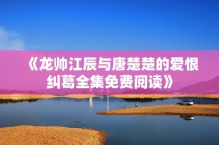 《龙帅江辰与唐楚楚的爱恨纠葛全集免费阅读》