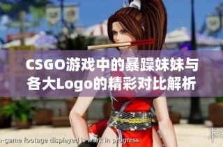 CSGO游戏中的暴躁妹妹与各大Logo的精彩对比解析