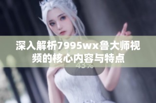 深入解析7995wx鲁大师视频的核心内容与特点