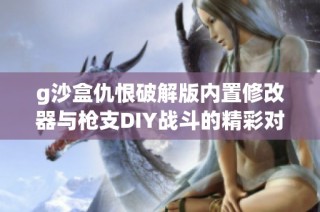 g沙盒仇恨破解版内置修改器与枪支DIY战斗的精彩对比分析