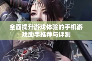 全面提升游戏体验的手机游戏助手推荐与评测