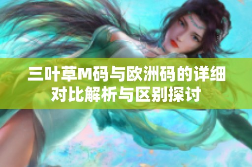 三叶草M码与欧洲码的详细对比解析与区别探讨