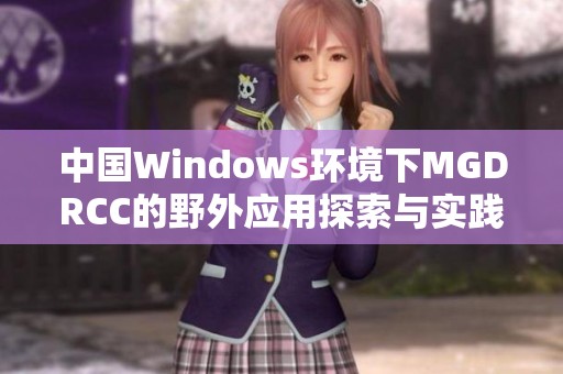 中国Windows环境下MGDRCC的野外应用探索与实践分析